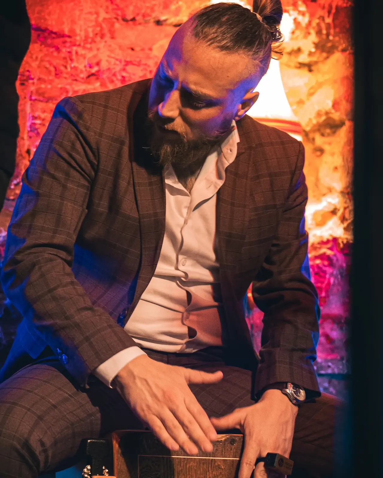 Live music and cajon in Nice