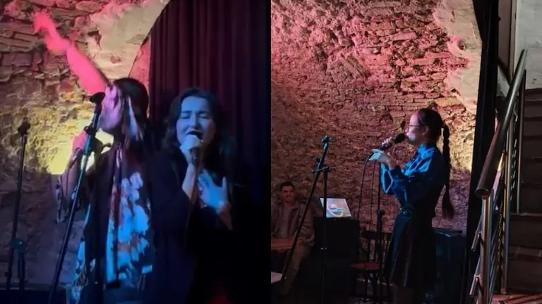 Karaoke in Nice at Les Folies d'Edmonde