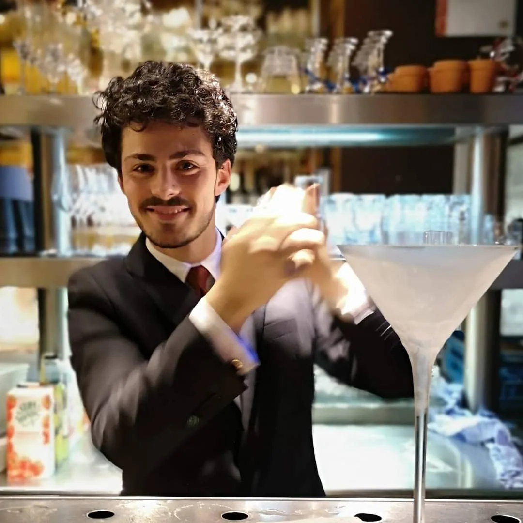 Marco Stella at the shaker